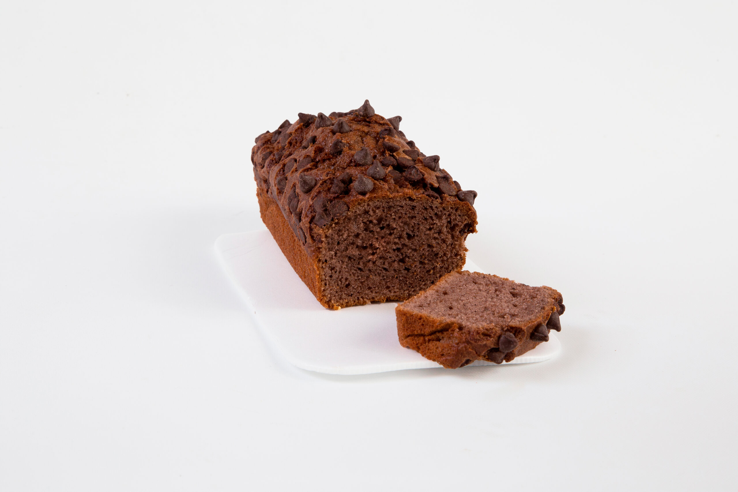 Pudín de chocolate con chips semi amargos